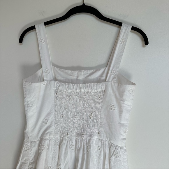 Sea New York White Eyelet Midi Dress Size 2 - Picture 9 of 12